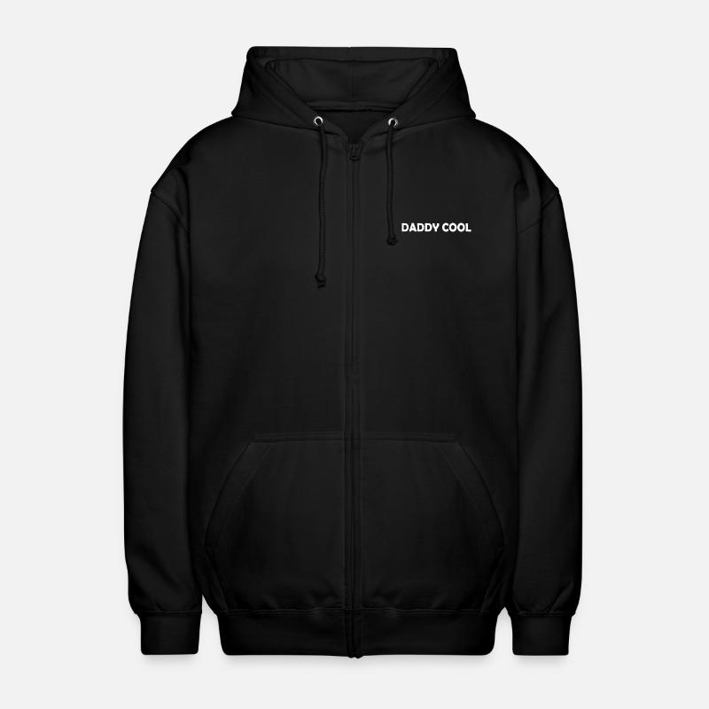 Daddy cool - Unisex Hooded Jacket - black