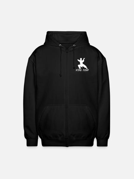 Wing Chun - Veste à capuche unisexe - noir