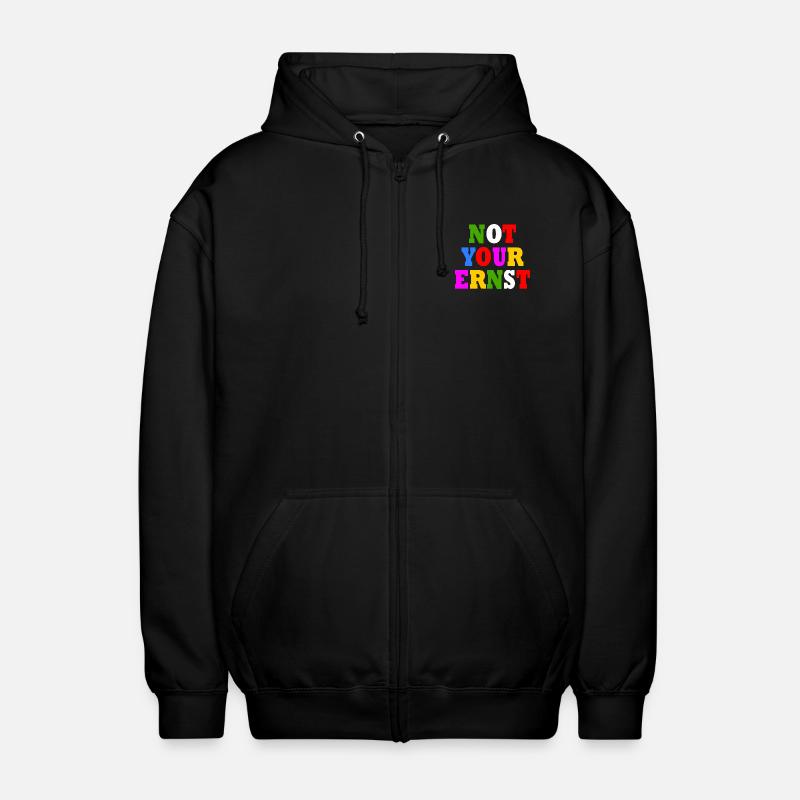 Not your ernst - Veste à capuche unisexe - noir