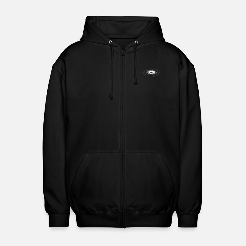 Chemise Black Hole Galaxy - Veste à capuche unisexe - noir