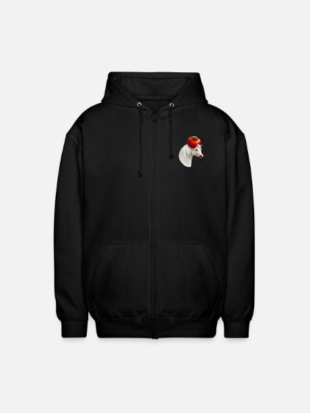 Cheval Tomato Head - Veste à capuche unisexe - noir