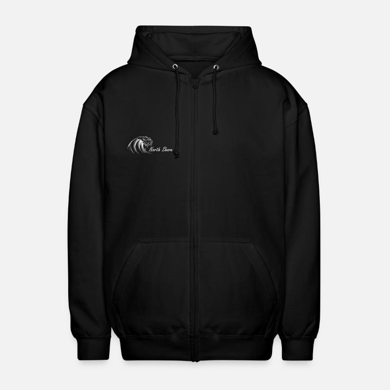 North Shore - Veste à capuche unisexe - noir