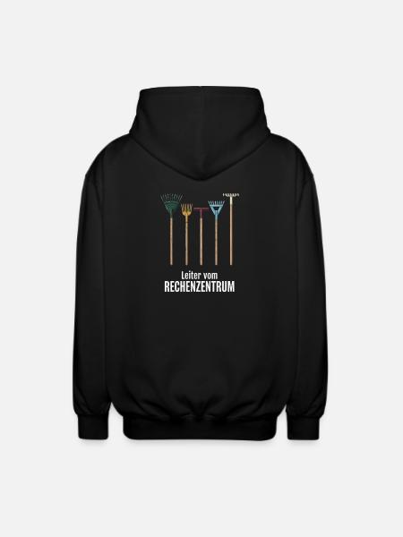 Programmierer Stundenlohn - Unisex Kapuzenjacke - Schwarz
