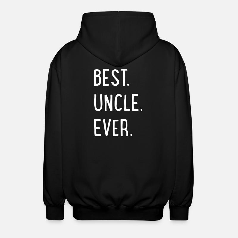 best uncle ever - Veste à capuche unisexe - noir
