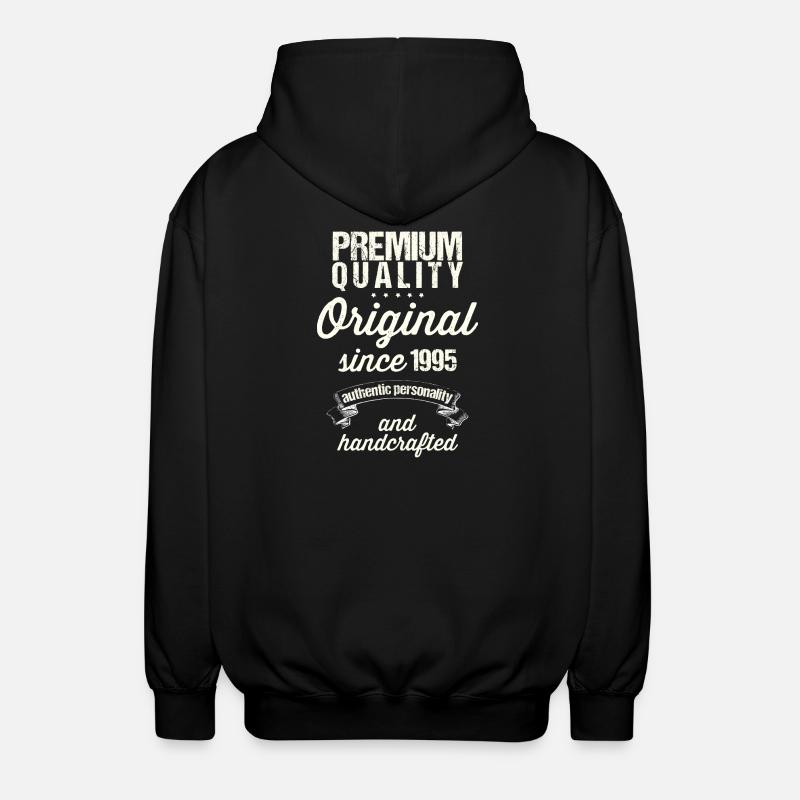 Né en 1995 - Veste à capuche unisexe - noir