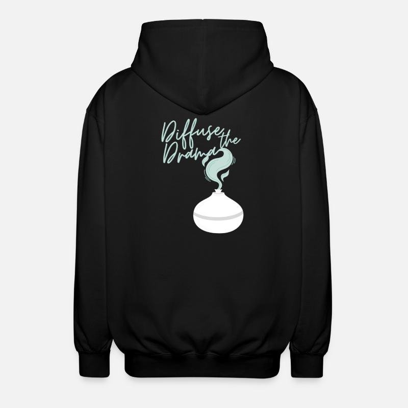 Diffuser le drame - Veste à capuche unisexe - noir