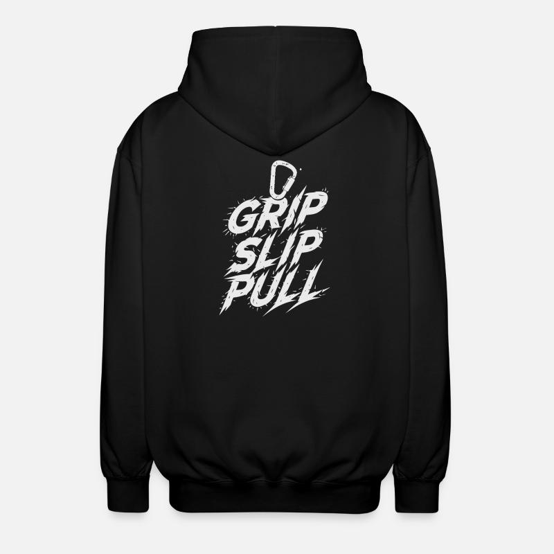 Grip Slip Pull Éclats Urbains - Veste à capuche unisexe - noir