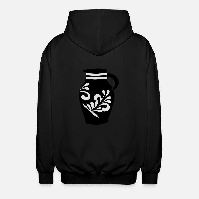 Frankfurter Bembelsche - Unisex Kapuzenjacke - Schwarz
