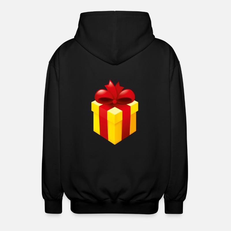 Smiley Present - Veste à capuche unisexe - noir