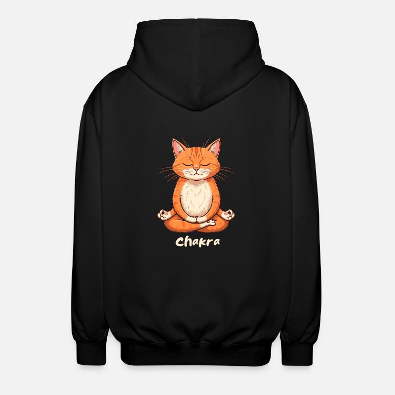 Chakra - Unisex Kapuzenjacke - Schwarz