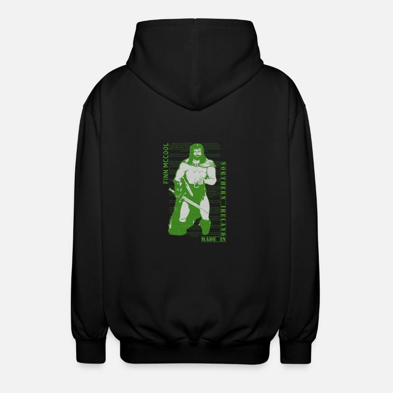 Finn McCool - Unisex Kapuzenjacke - Schwarz