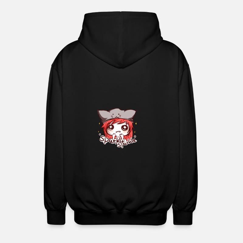 lucy sparkle - Unisex Kapuzenjacke - Schwarz