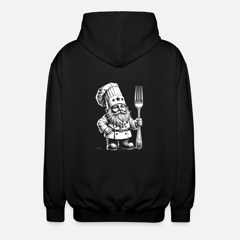 Cook - Unisex Hooded Jacket - black