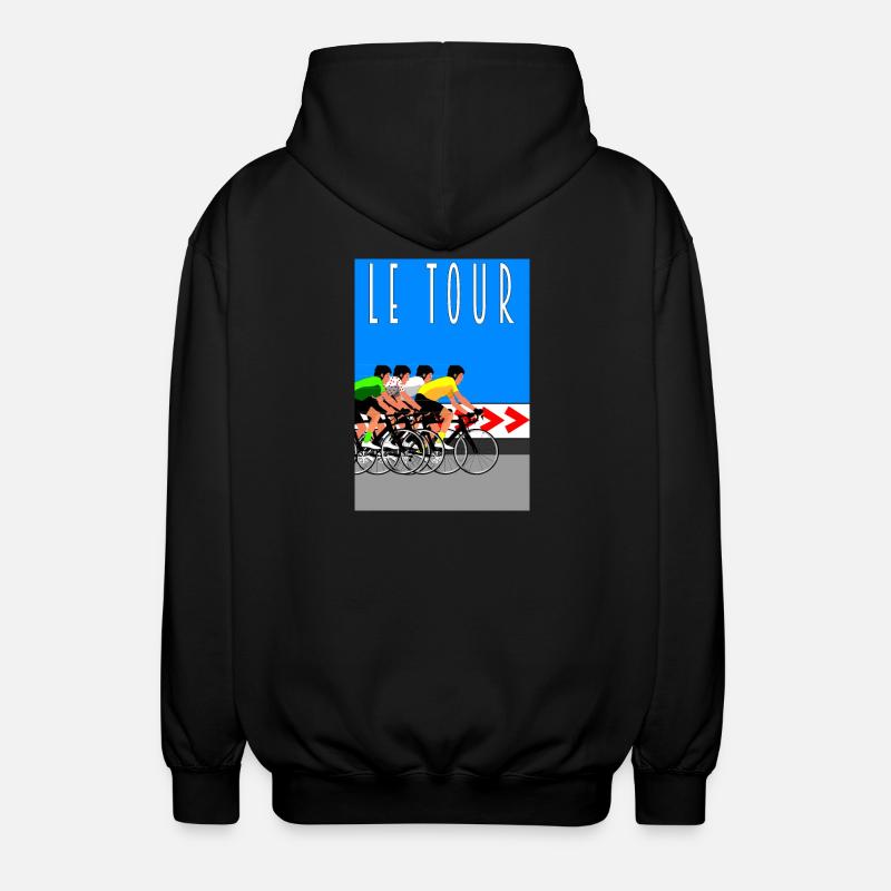 Lass unser - Unisex Kapuzenjacke - Schwarz