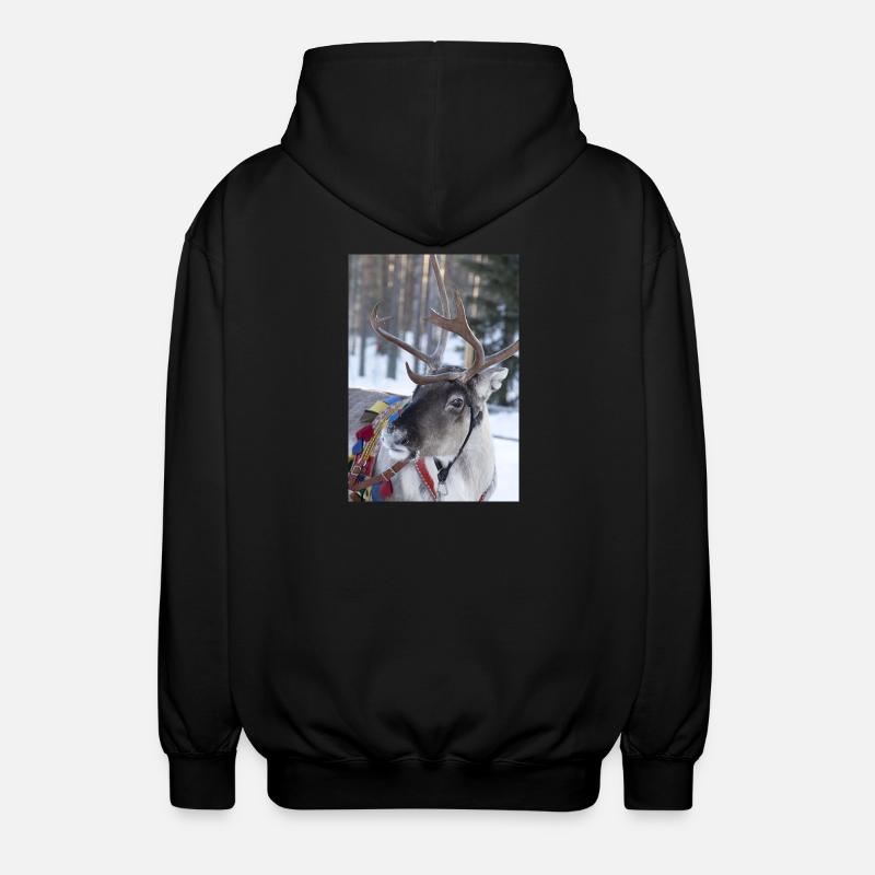 renne - Veste à capuche unisexe - noir