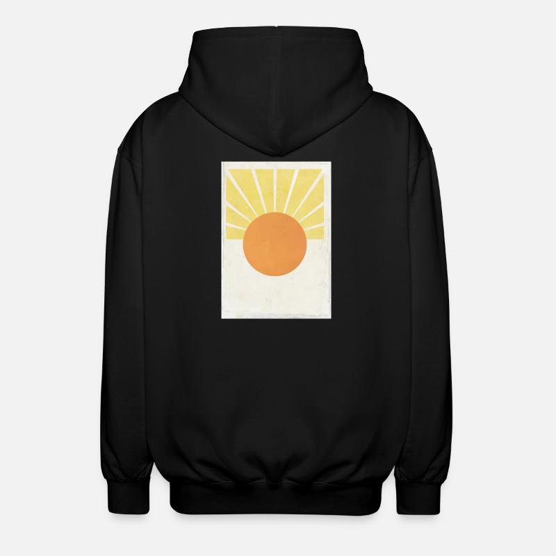 Soleil - Veste à capuche unisexe - noir