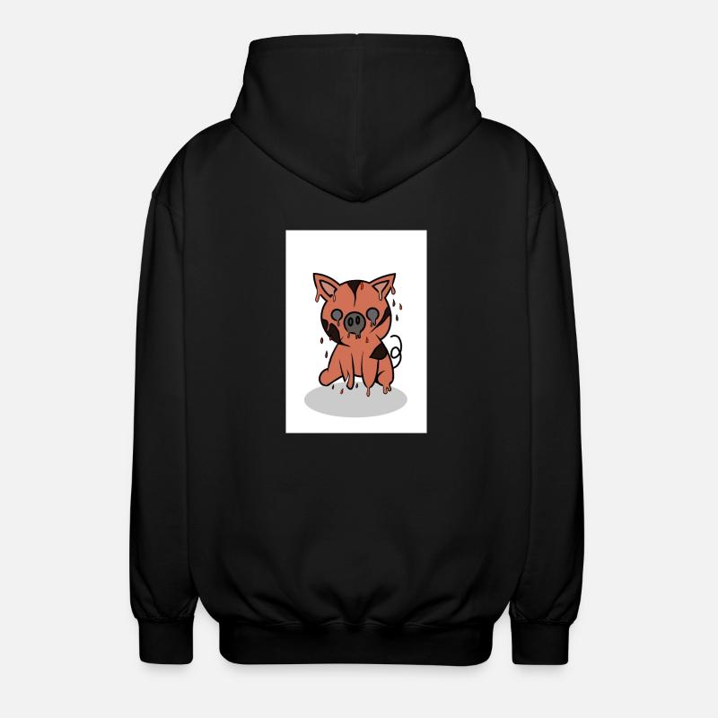 Bild 0019 - Unisex Kapuzenjacke - Schwarz