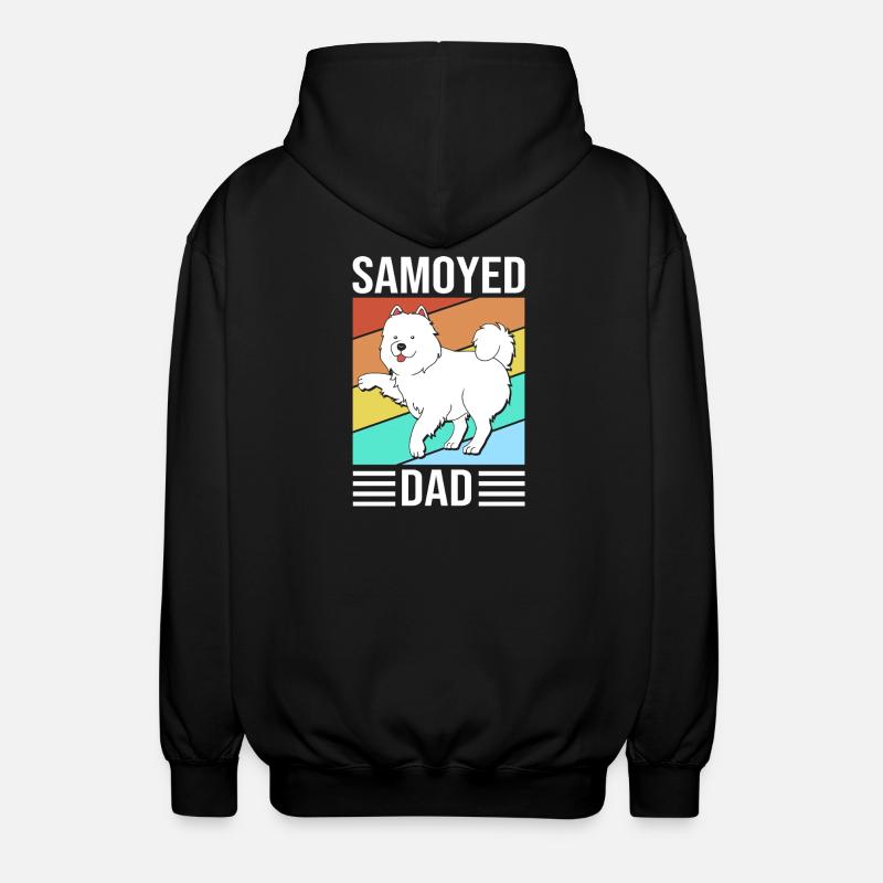 Samoyède - Veste à capuche unisexe - noir