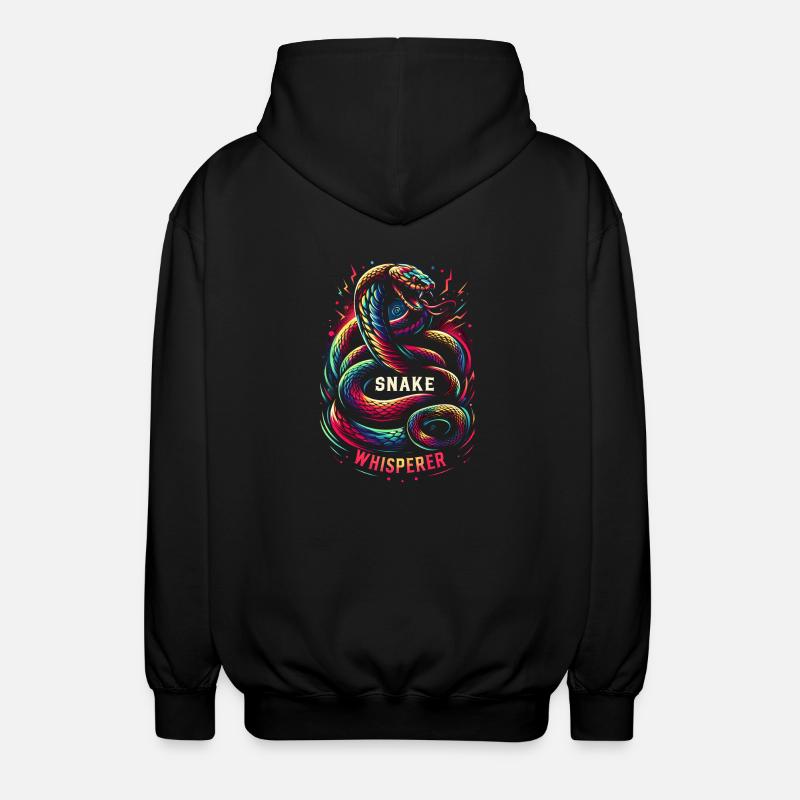 Snake Whisperer 4 - Unisex Kapuzenjacke - Schwarz