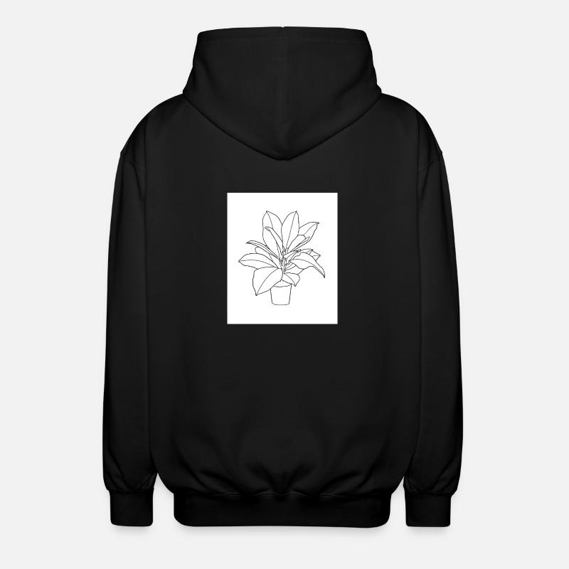 Planter - Veste à capuche unisexe - noir