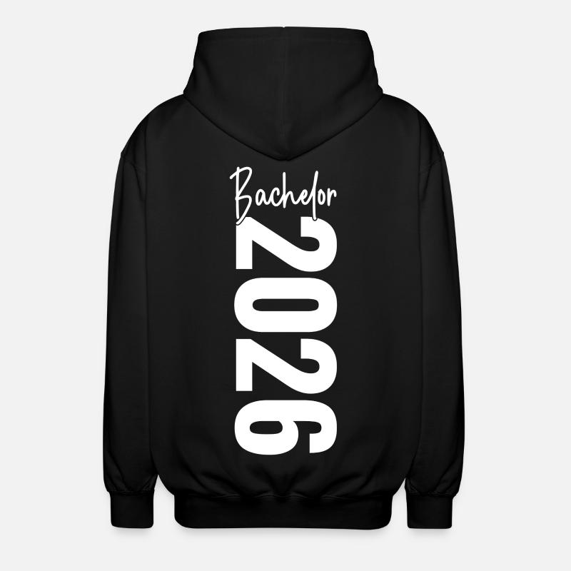 Bachelor 2026 - Unisex Kapuzenjacke - Schwarz