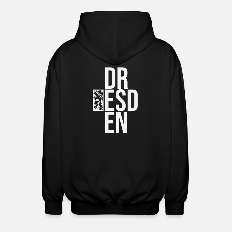 DR ESD EN - Unisex Kapuzenjacke - Schwarz