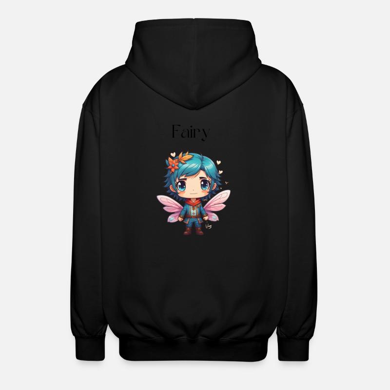 Fairy - Veste à capuche unisexe - noir