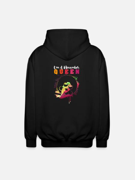 Sternzeichen Skorpion - Unisex Kapuzenjacke - Schwarz