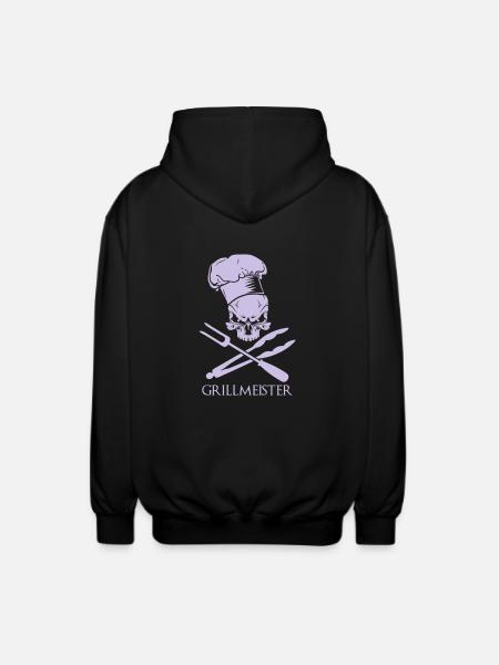 Grillmeister - Unisex Kapuzenjacke - Schwarz