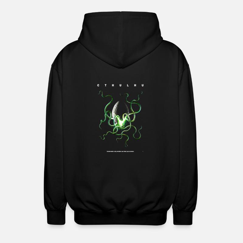 Cthulhu the 8th tentacle - Veste à capuche unisexe - noir