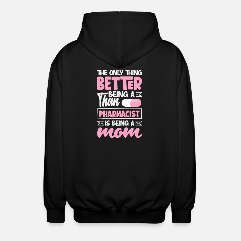 Pharmacien Technicien Pharmaceutique - Veste à capuche unisexe - noir