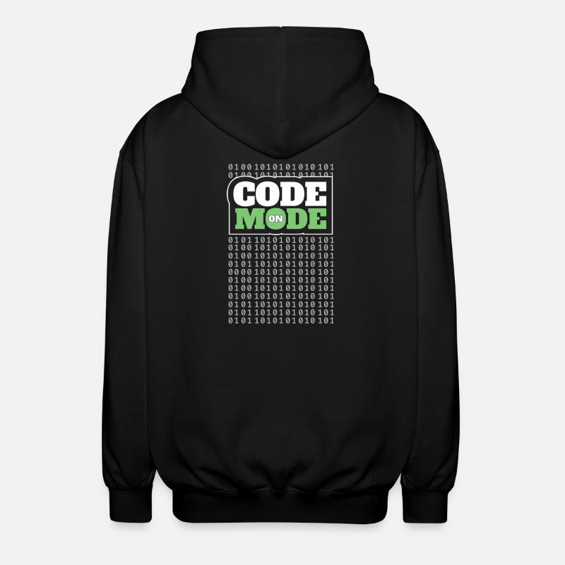 Codemodus An – Programmierung von Softwareentwickler Programmierer - Unisex Kapuzenjacke - Schwarz