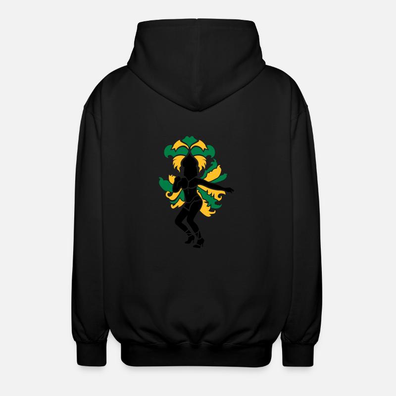 Samba - Unisex Hooded Jacket - black