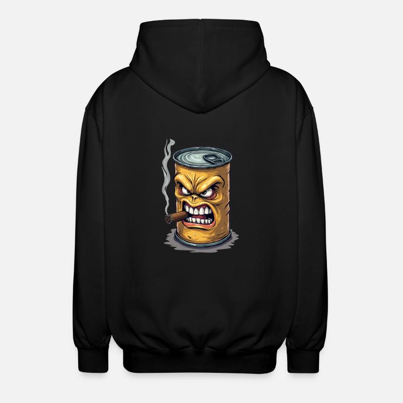 Blechdose - Unisex Kapuzenjacke - Schwarz