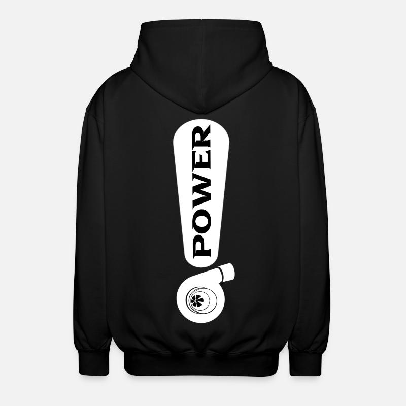 Turbo - Veste à capuche unisexe - noir