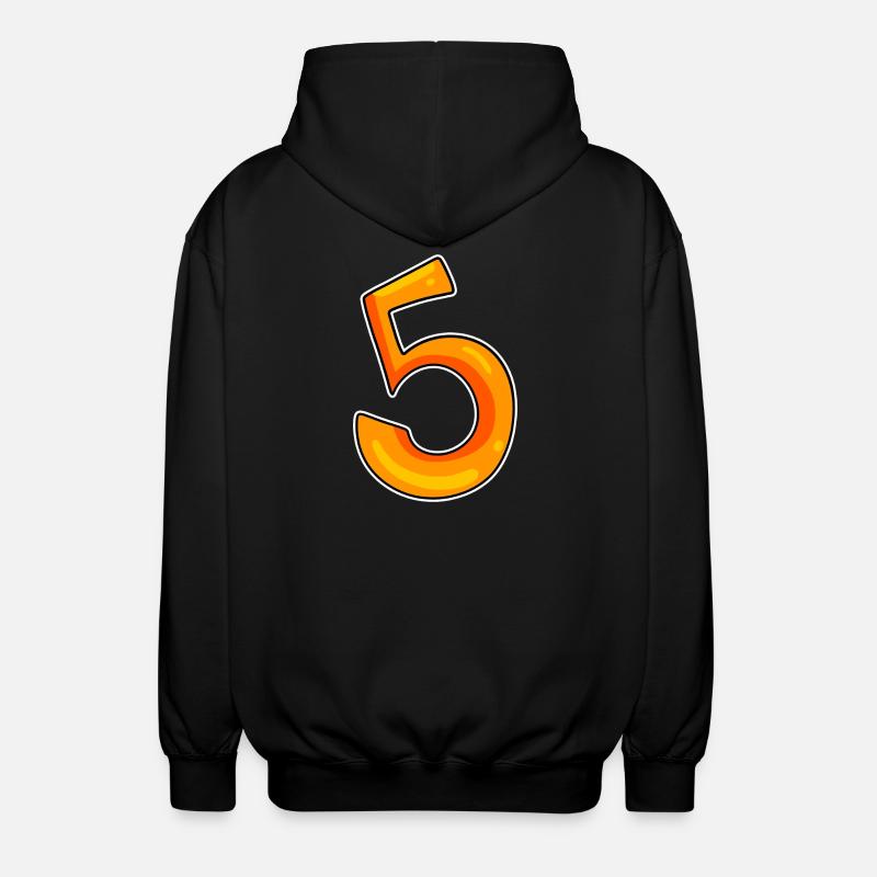 Numéro 5 Numéro - Veste à capuche unisexe - noir