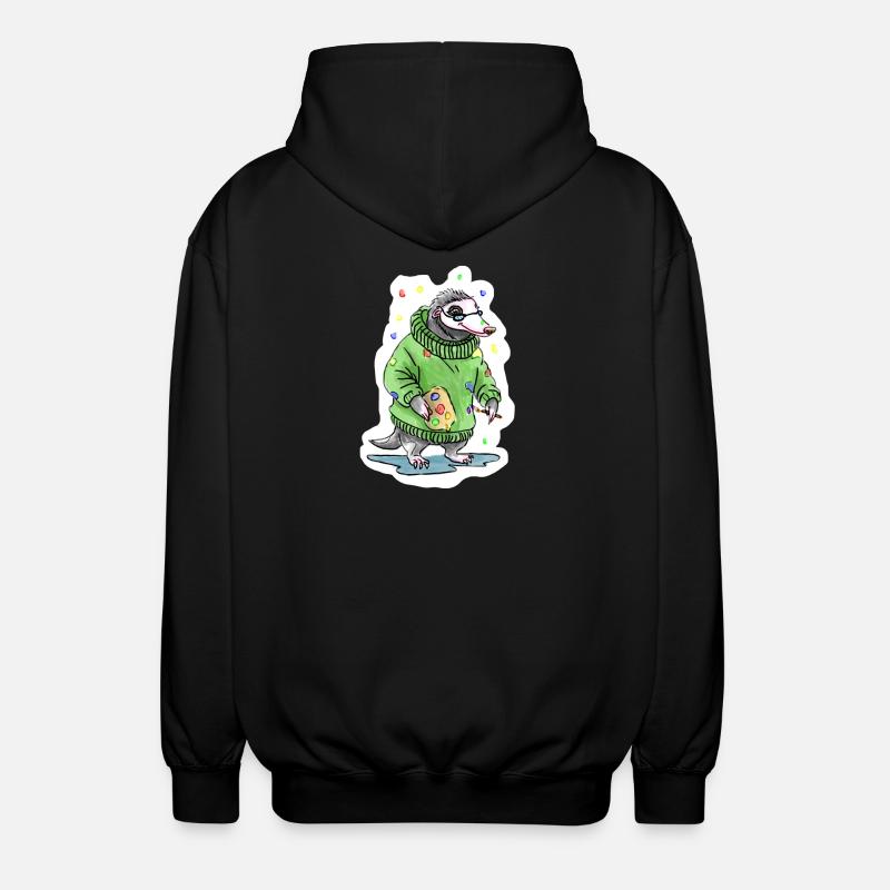 Master Painter - Unisex Hooded Jacket - black