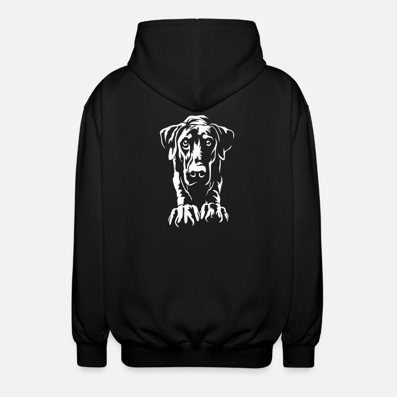 Doberman « Édition Noire » - Veste à capuche unisexe - noir