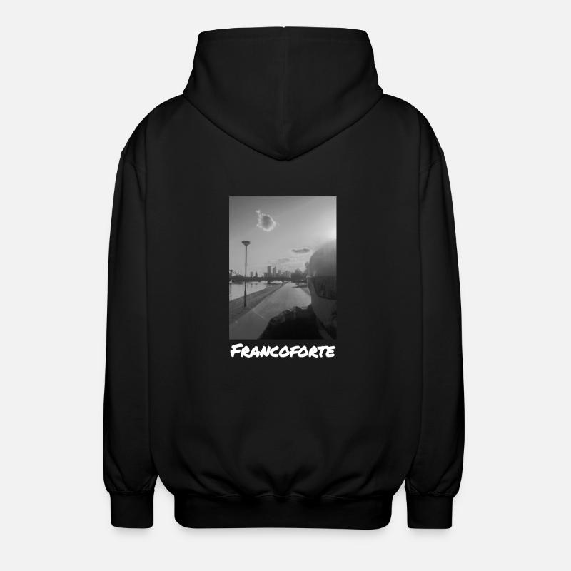 FRANCOFORTE - Unisex Kapuzenjacke - Schwarz