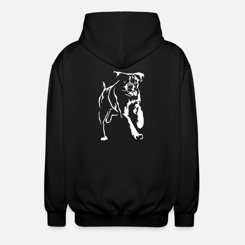 Boxer "Black Edition" - Unisex Kapuzenjacke - Schwarz