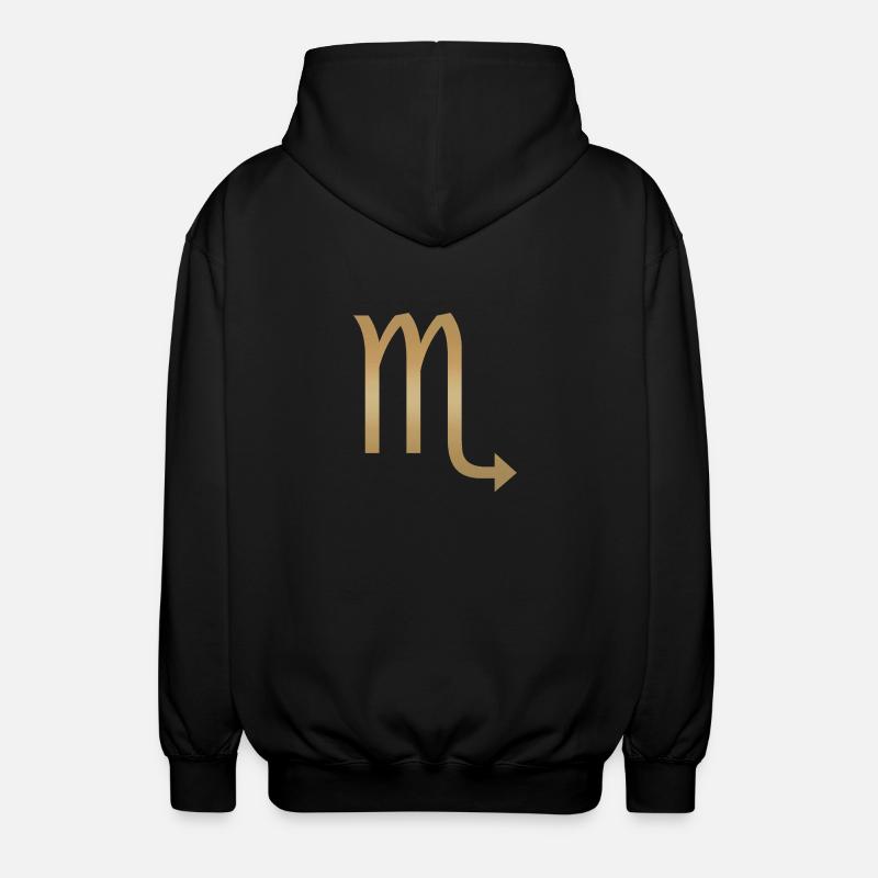 Scorpion - Unisex Hooded Jacket - black