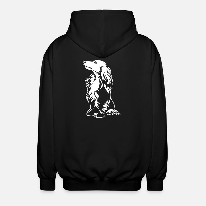 Teckel « Black Edition » - Veste à capuche unisexe - noir