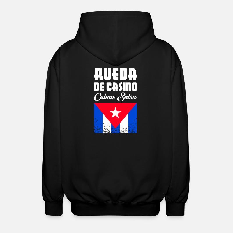 Rueda de Casino - Salsa cubaine - Veste à capuche unisexe - noir