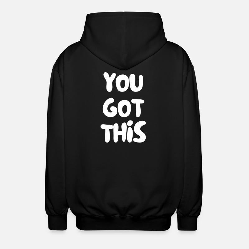 Vous avez compris - Veste à capuche unisexe - noir