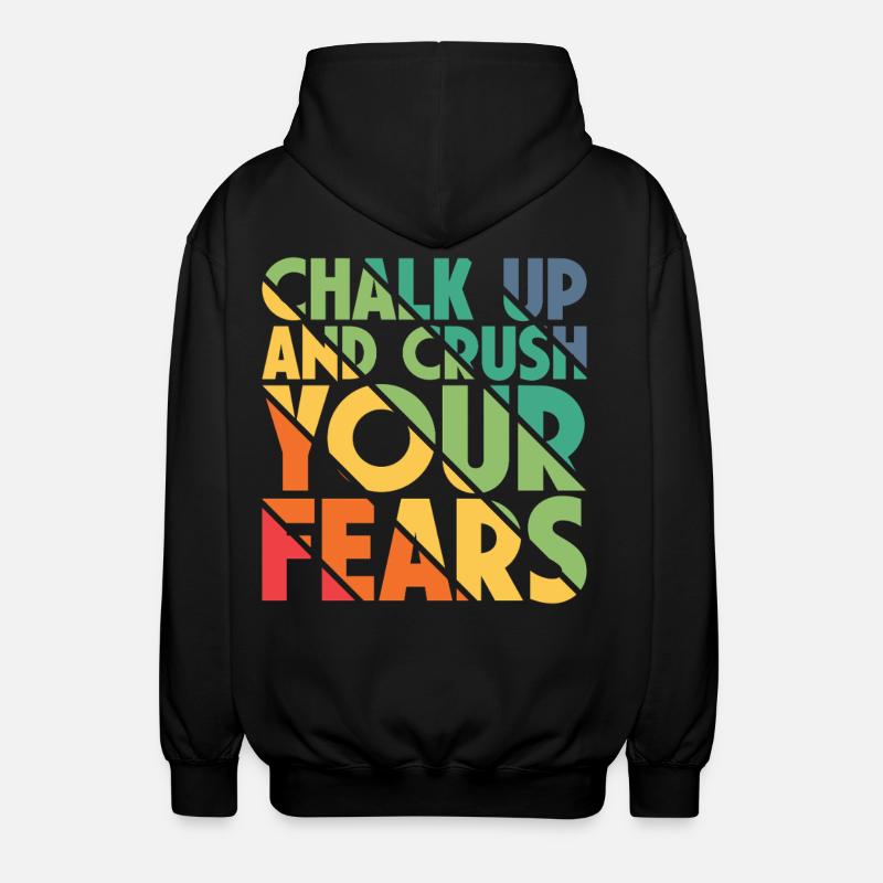 Bloc Chalk Up Boulderer - Veste à capuche unisexe - noir