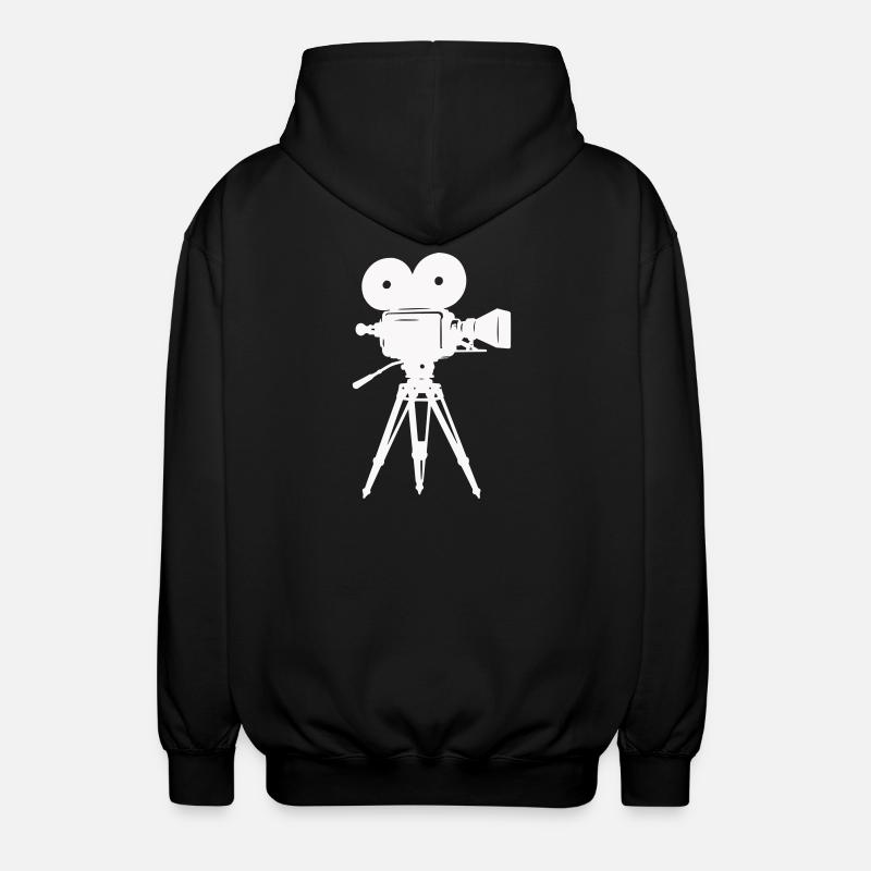 Caméra à pellicule Caméra - Veste à capuche unisexe - noir
