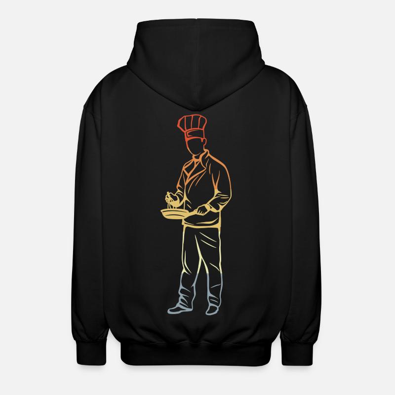 Chef - Veste à capuche unisexe - noir