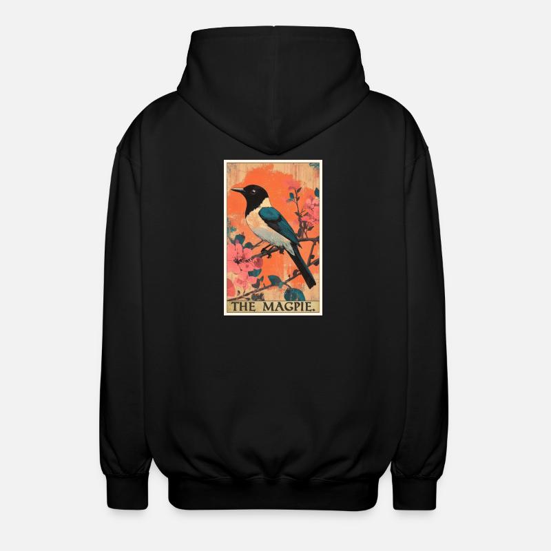 Pies Magpie - Veste à capuche unisexe - noir