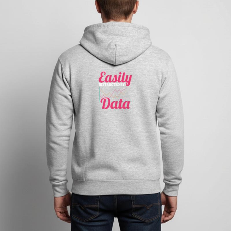 Data Entry Analyst Data Engineer Data Unisex Hooded Jacket