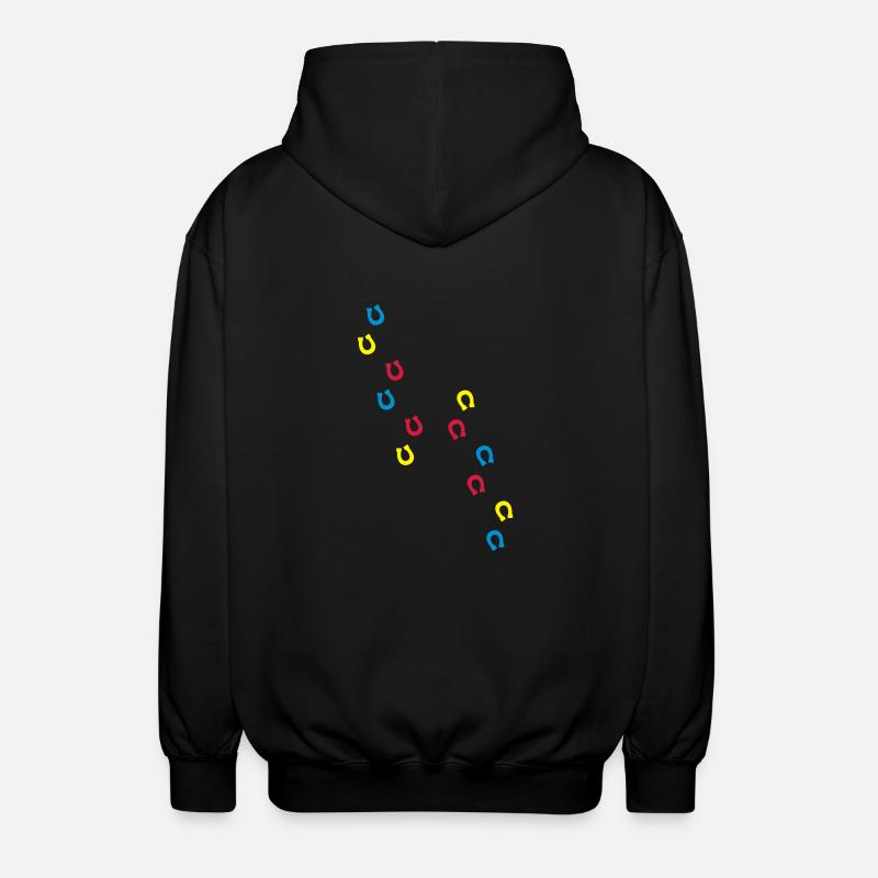 hufen_design_wo3 - Veste à capuche unisexe - noir